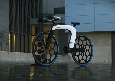 極簡時尚的nCycle智能電動自行車